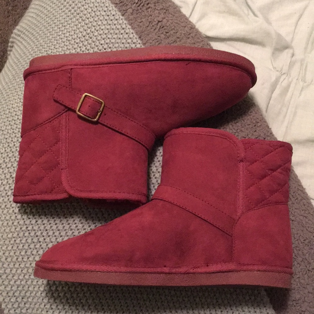 Fuzzy Short Arizona Boots